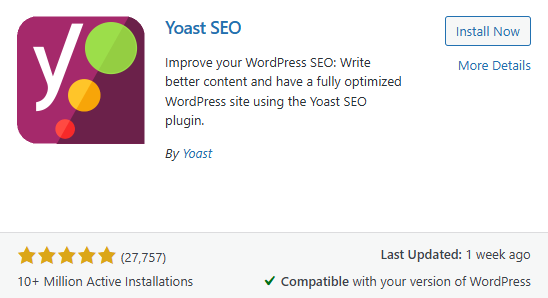 Yoast SEO Plugin