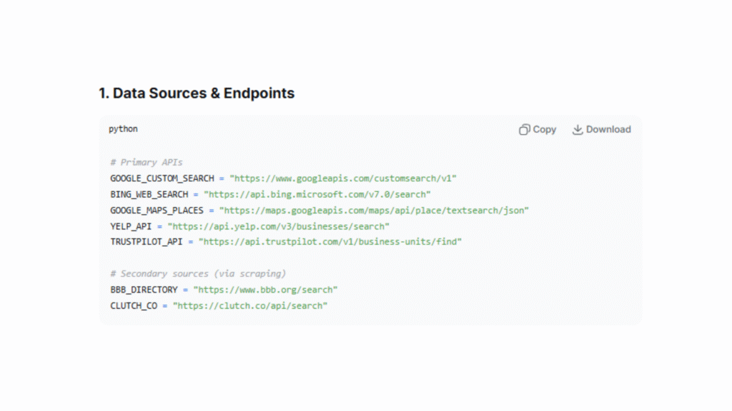 Deepseek Data Sources